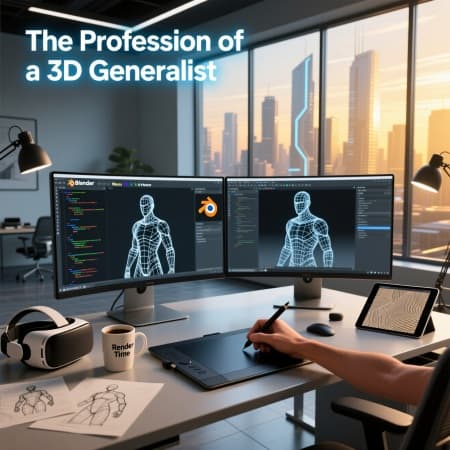 La profesión de un generalista 3D